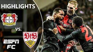 89th MINUTE GOAL  Bayer Leverkusen vs. Stuttgart | German Cup Highlights | ESPN FC