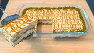This New Tiramisu flavor will Amaze you | No baking!No egg! No gelatin! Dessert Recipe