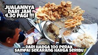 GOKIL !!! JAM 4:30 PAGI SUDAH JUALAN GORENGAN - INDONESIAN STREET FOOD