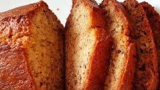 Moist And Fluffy Banana Cake Recipe Easy And Simple Banana Cake Recipe