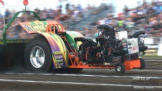 Limited Pro Stock Tractors & Unlimited Tractors Pulling in Rockwell, IA - Tractor Pulling 2023