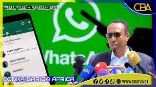 Golaha Wakiiladda  Whatsapp  ayaa laga fasaxay, xilli maanta loo ballansanaa ansixinta Miisaaniyada