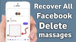 Recover Deleted Facebook Messages||How to recover Facebook message||Aryan Rocks Tech