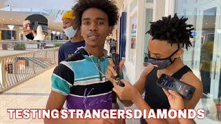 DIAMOND TESTER EXPOSING STRANGERS/ PUBLIC INTERVIEW (BIRMINGHAM EDITON)