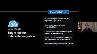Ask the Experts: Accelerate cloud migration with Azure Migrate | ATE107