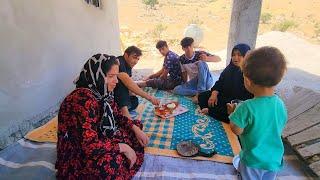 "Inviting Abu and his mother to a traditional nomadic wedding"