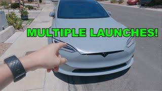 Launching the Model S Plaid (Multiple Times!)