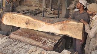 Amazing woodworking skills// extremely huge LOG on SAWMILL MACHINE #wood #woodmill #carpentry #wood