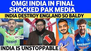 Omg! India DESTROY England & Reach In Final SHOCKED Pak Media | India RUINS England Badly