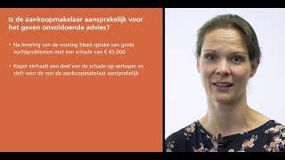 AANSPRAKELIJKHEID BIJ ONVOLDOENDE ADVIES
