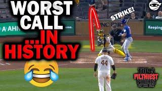 This may be the WORST CALLED STRIKE in HISTORY!