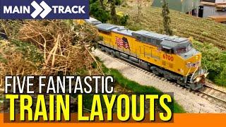 Impressive & Inspiring Layouts | OKC Train Show 2024 Tour