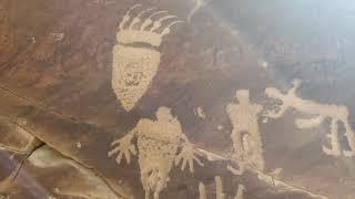 9 Mile Canyon Guided Tour of Petroglyphs and Pictographs! Part 1