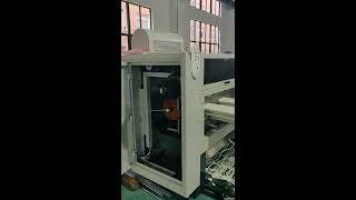 High Speed Paper Cup Fan Roll Die Punching Machine to Sounth America