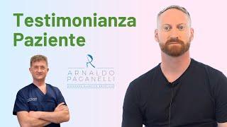 Testimonianza Andrea per Arnaldo Paganelli Chirurgo Plastico Ottobre 2023