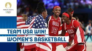 Team USA win ANOTHER women's basketball gold!  | #Paris2024 highlights