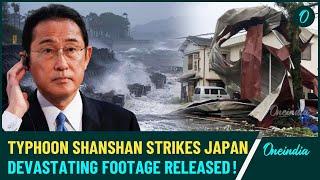 WATCH: Typhoon Shanshan Wreaks Havoc in Southwest Japan | Millions Evacuated, Factories Shut Down!