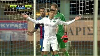 Kerkyra vs. Panathinaikos  1 - 1 All Goals ( Greek Cup - Second round - 17 December 2015)