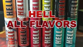 HELL Energy Drink All Flavors