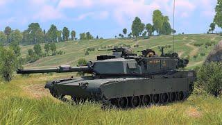 War Thunder: USA - M1A1 Abrams Gameplay [1440p 60FPS]