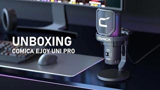 Unboxing Comica EJoy Uni Pro & Vimo C3 | Wireless RGB Gaming Mic & Lavalier Mic System Review