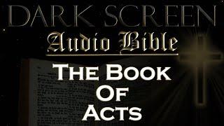 Dark Screen - Audio Bible - The Book of Acts - KJV. Fall Asleep with God's Word.