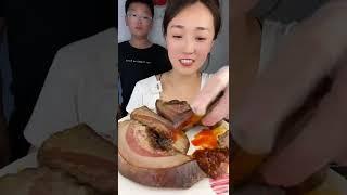 LIXIANG VLOG ASMR MUKBANG So fragrant bacon  เบคอนหอมๆ 너무 향긋한 베이컨 इतना सुगंधित बेकन