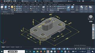 AUTOCAD 3D TUTORIAL FOR BEGINNERS - 01