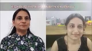 Author Pratibha R DH on "Exploring the Gold Mines: A Chat Show" hosted by Dr Vandana M Heda #podcast