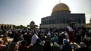 Al AQSA Mosque Friday {jummah } Prayer ||نفل صلاة الجمعة فی المسجد الاقصی المبارک