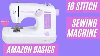 How to Thread a Sewing Machine - Amazon Basics Sewing Machine - #AbisDen #SewwithAbi