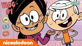 Lincoln & Ronnie Anne’s VLOG: First Upload EVER!!! | The Loud House & The Casagrandes