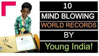 GUINNESS WORLD RECORDS - 10 MIND BLOWING WORLD RECORDS set by Young India! | #ReportsYT