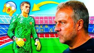 18-years-old MONSTER-GOALKEEPER from La Masia That SHOCKED Hansi Flick | Aron Yakobishvili