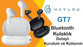 Haylou GT7 Bluetooth Kulaklık Kutu Açılımı , Detaylı Kurulumu ve Sıfırlama