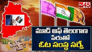 Elections 2024 Vote Survey By Mood of Telangana | TV45 Ground Report For Telangana Elections 2024