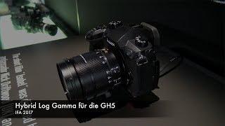 IFA 2017: Panasonic GH5 Hybrid Log Gamma Update