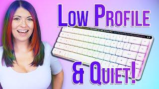 ASUS ROG Falchion RX Low Profile 65% Keyboard - Small and Quiet!