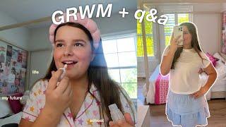 GRWM while I answer your questions! 