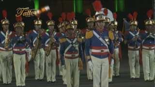 TATTOO MILITAR CHILE 2012 PRESENTACIÓN BRASIL