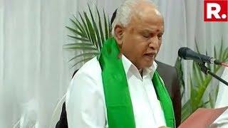 BJP's BS Yediyurappa Takes Oath As Karnataka CM For Second Time