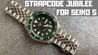 Strapcode 3D Super Jubilee Bracelet for the Seiko 5 Sports SRPD - Unboxing, Setup and Review