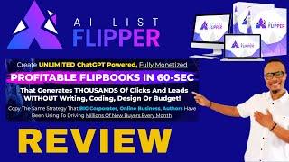  AI List Flipper Review | Demo | How To Create Flipbooks 