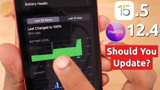 iOS 15.5 What's New?  How is BATTERY HEALTH & Performance?