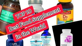 TOP 10 Best Food Supplement in the World