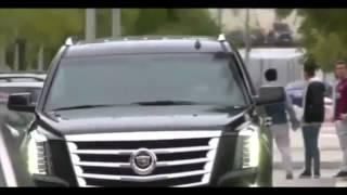 Lionel Messi's new car 2015, Cadillac Escalade / www.weloba.com