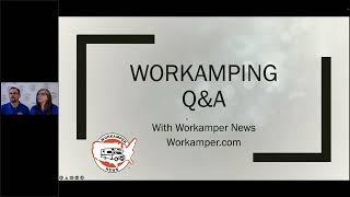 Short-term Workamping jobs, getting interviews, campground reservation software, and other Q&As