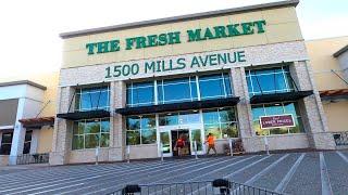 Walking around The Fresh Market in Winter Park, Florida