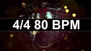  Drums Metronome 80 BPM