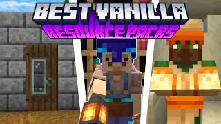 Minecraft's BEST VANILLA TWEAK RESOURCE PACKS